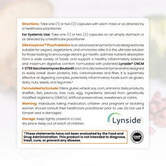 Pure Therapro Rx Elite Enzymes label close-up highlighting vegan formula and allergen-free promise