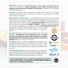 Pure Therapro Rx methylated B12 and folate nutrients for methylation support.