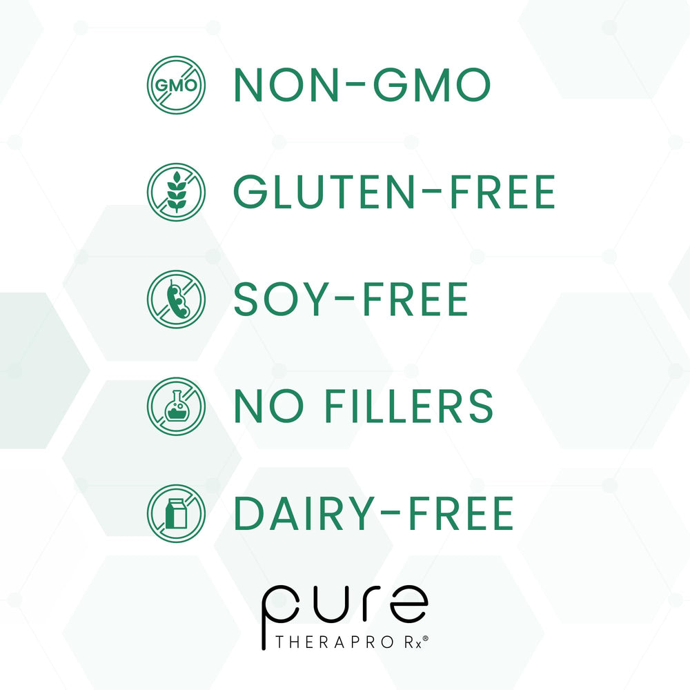 Iron-free Pure Therapro Rx Methyl Multi offers clean supplementation.