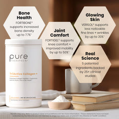 Pure Therapro Rx TriActive Collagen Plus scoop – easy serving for routines