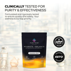 Pure Tribe potassium aids cellular hydration and fluid balance for daily energy.
