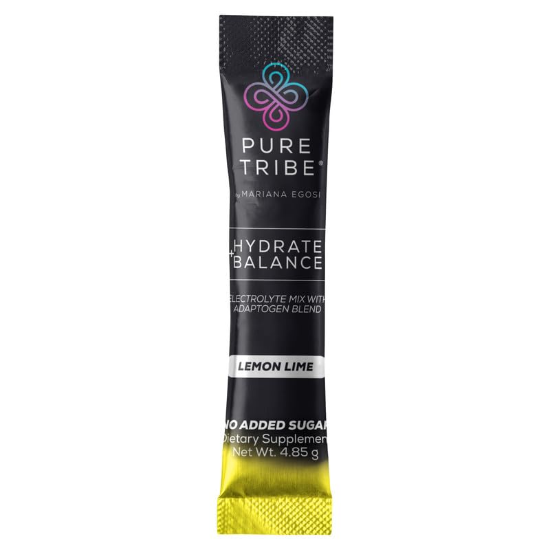Pure Tribe zero sugar lemon lime drink promoting refreshing hydration