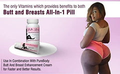 PureBody Vitamins pueraria-mirifica label highlights herbal blend for feminine wellness