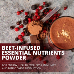 PureClean ChocoBerry Blast beet root and greens mix for vitality