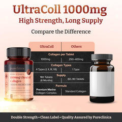 PureClinica UltraColl Marine packaging showcases the six-month supply box.