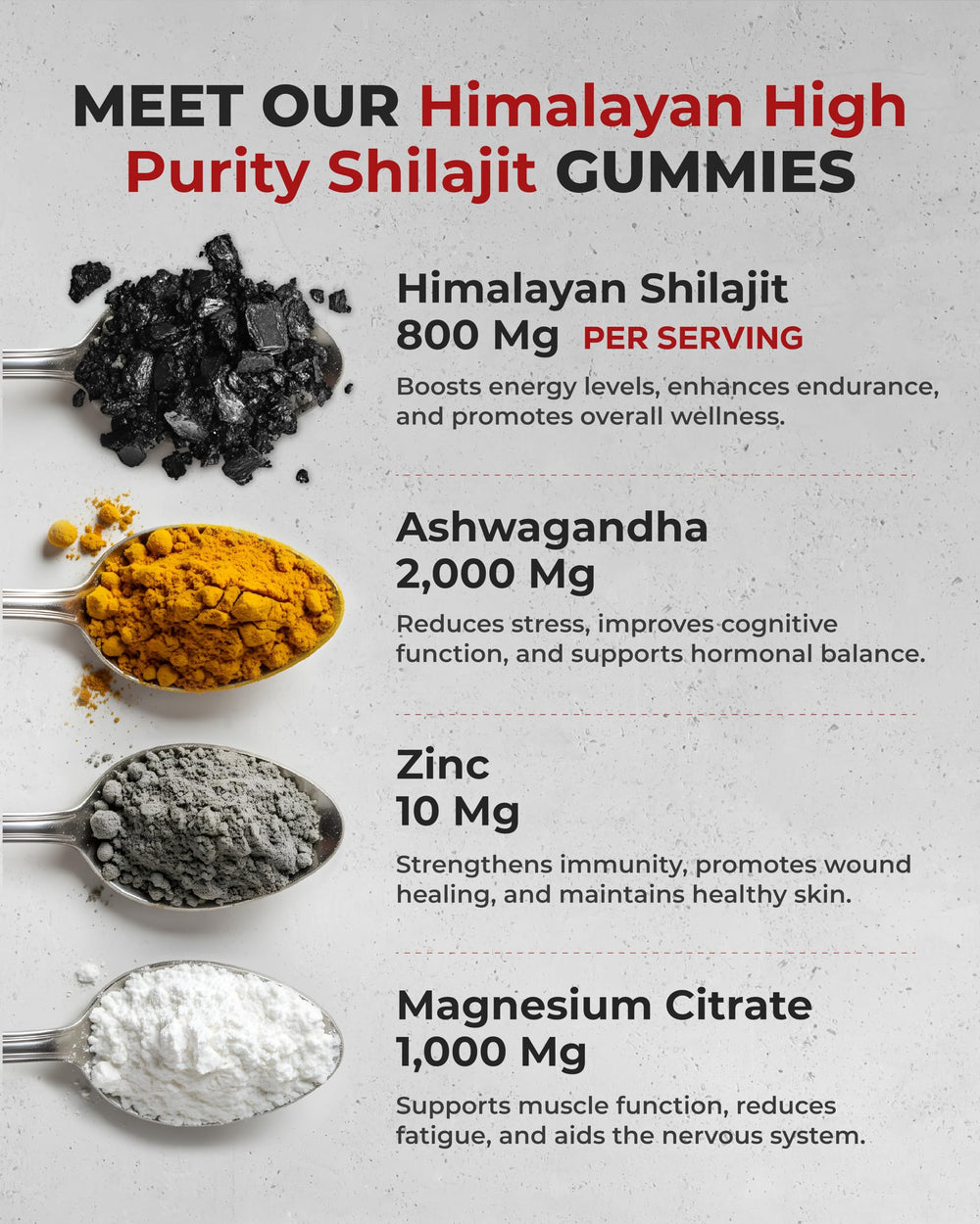 PURECRAFT Fulvic acid and trace minerals image signals broad mineral support.