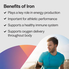 USA-made PureFormulas Ferrous Iron Complete packaging highlights quality.