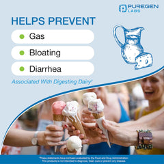 Puregen Labs Dairy Rescue tablet closeup highlighting 9000 FCC potency.