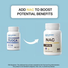 Puregen Labs TUDCA vegetarian capsules with clean formula