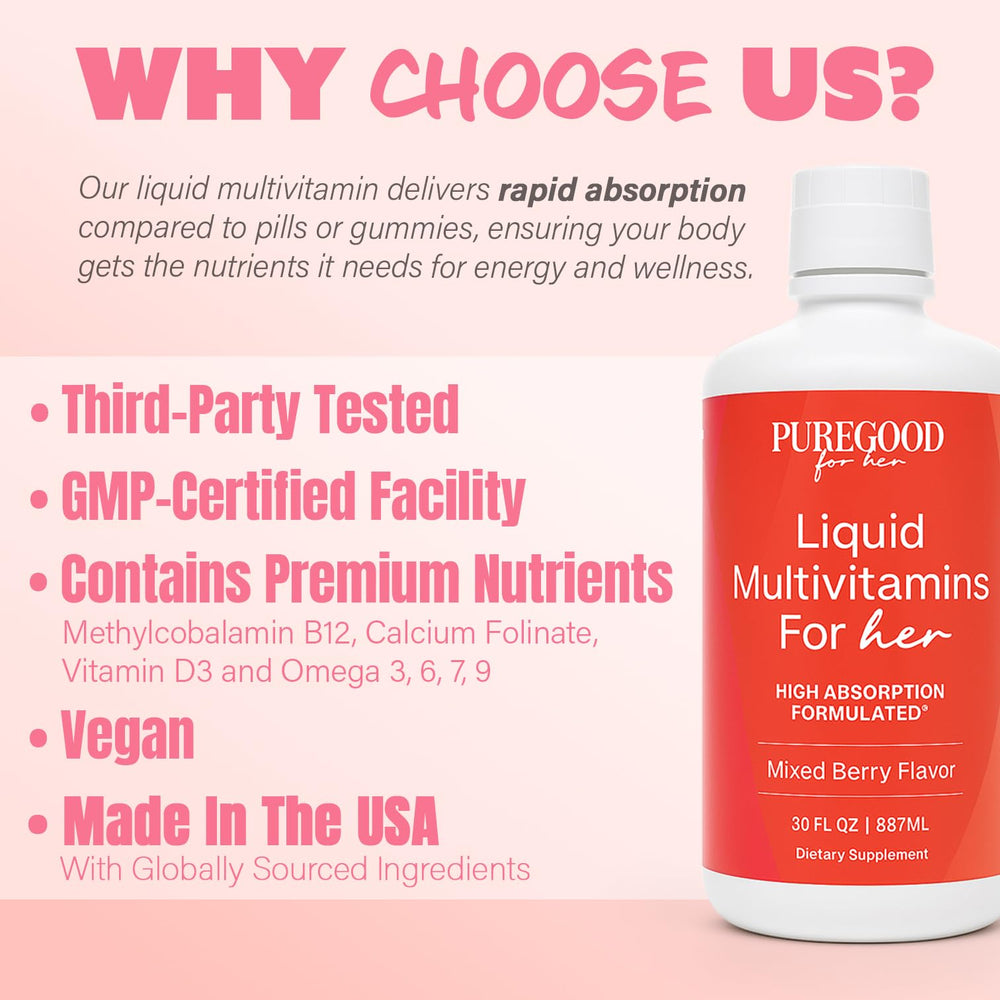 PureGood label close-up reveals vegan, non-GMO formula for clean nutrition.