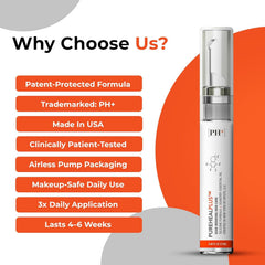 PureHealPlus scar gel texture close-up, lightweight and non-greasy