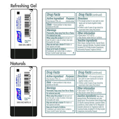 Purell Naturals formula in eco-certified packaging for daily use.