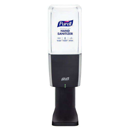 Purell ES10 graphite dispenser mounted on wall for quick access