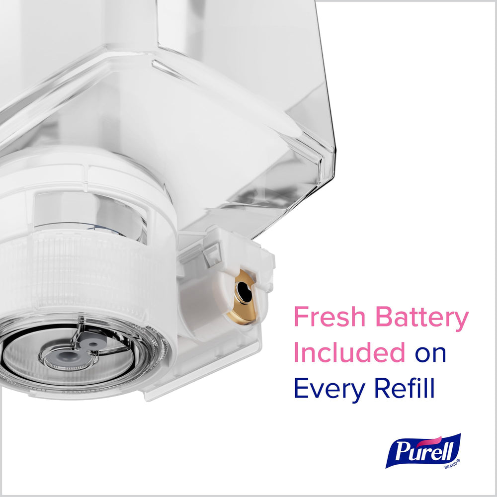 Purell ES10 graphite dispenser with slim profile for tight spaces
