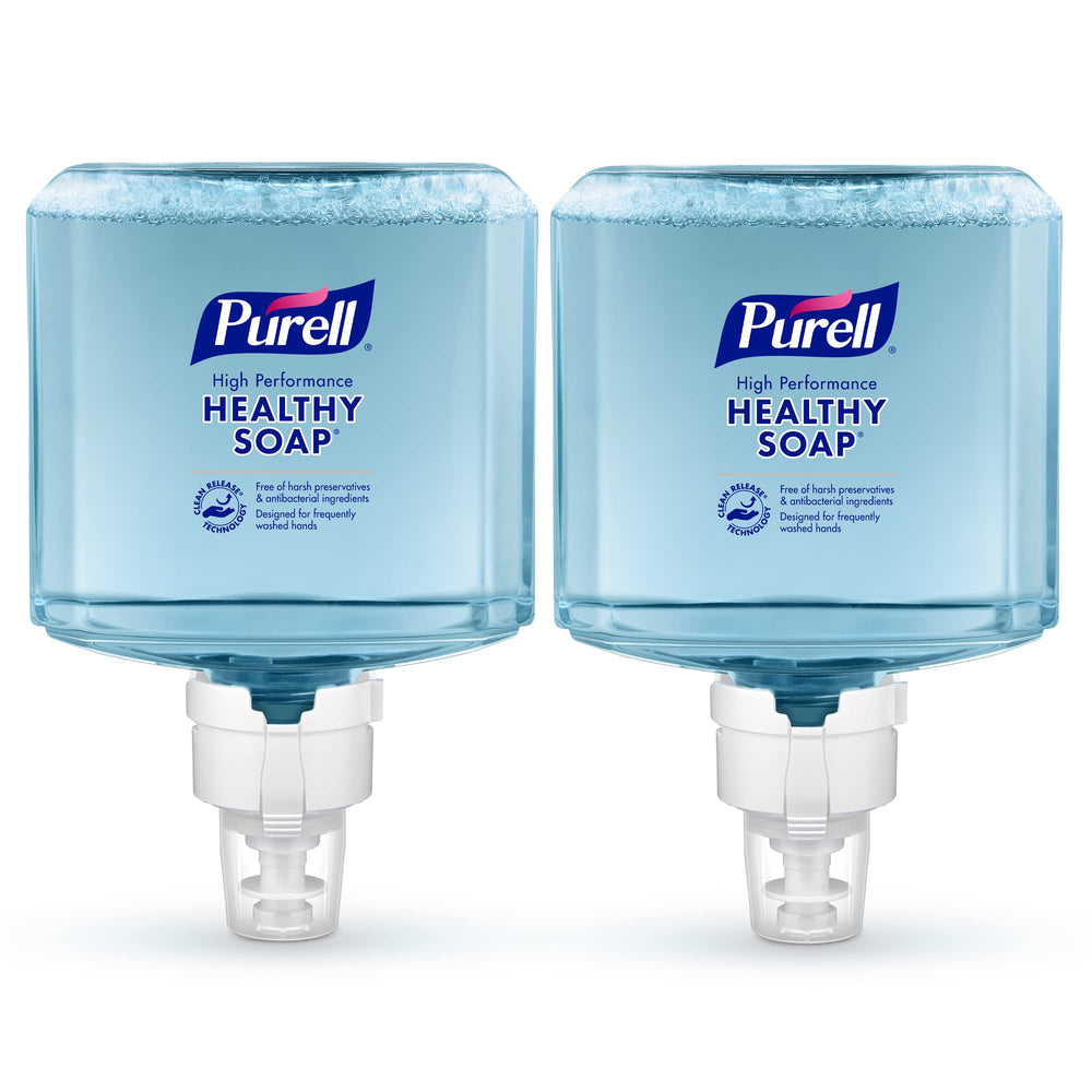 Purell HEALTHY SOAP foam refill 1200 mL shown for reliable hand hygiene in healthcare.