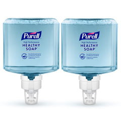 Purell HEALTHY SOAP foam refill 1200 mL shown for reliable hand hygiene in healthcare.