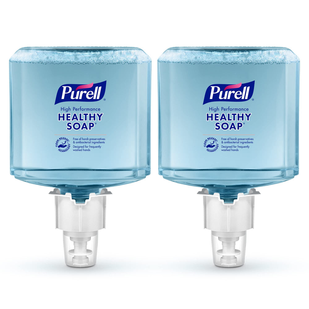 Purell HEALTHY SOAP foam bottle 1200 mL shown for healthcare hand cleansing
