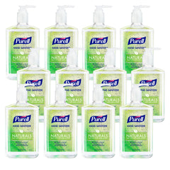 Purell NATURALS Advanced 12 oz pump bottle for quick sanitizing