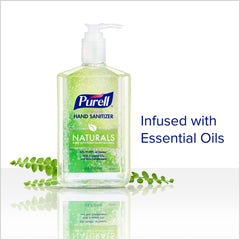 Ingredients visual with plant-based ethanol and essential oils