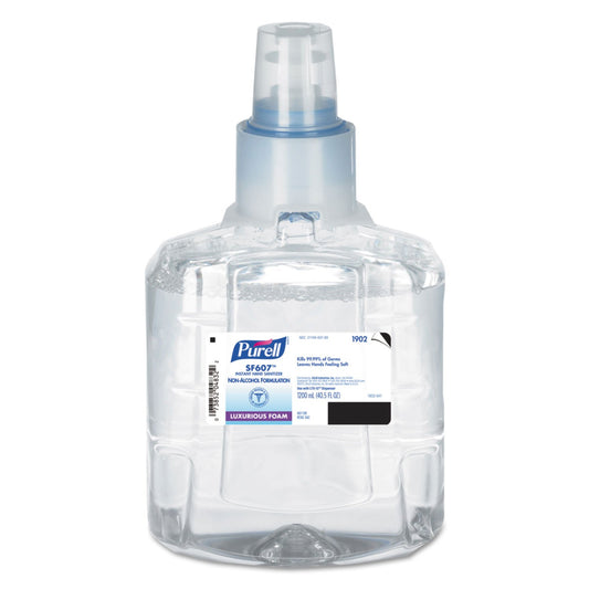 Purell SF607 refill 1200 ml bottle, fragrance-free, ideal for high-traffic spaces