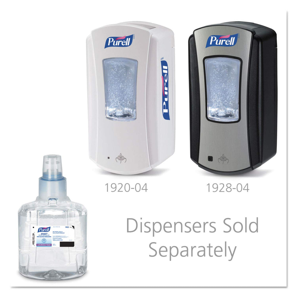 Purell SF607 SMART-FLEX bottle design uses 30% less material than standard HDPE
