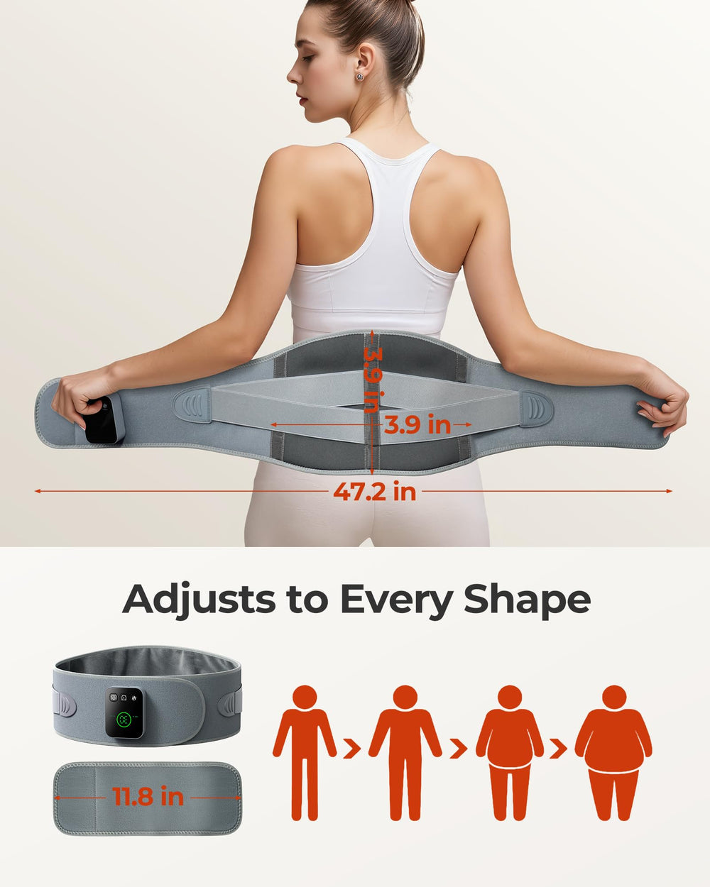 Purella cordless heating massage pad as a thoughtful gift idea for everyday comfort.