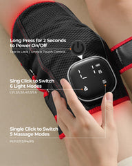 Purella ergonomic knee wrap provides a secure, comfortable fit