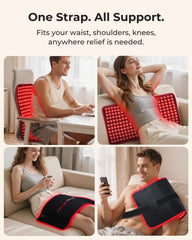 Purella Red Light Therapy Mat highlights 660nm visible light for surface comfort.