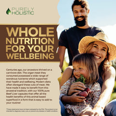 Purely Holistic Argentina pasture-sourced beef liver origin note
