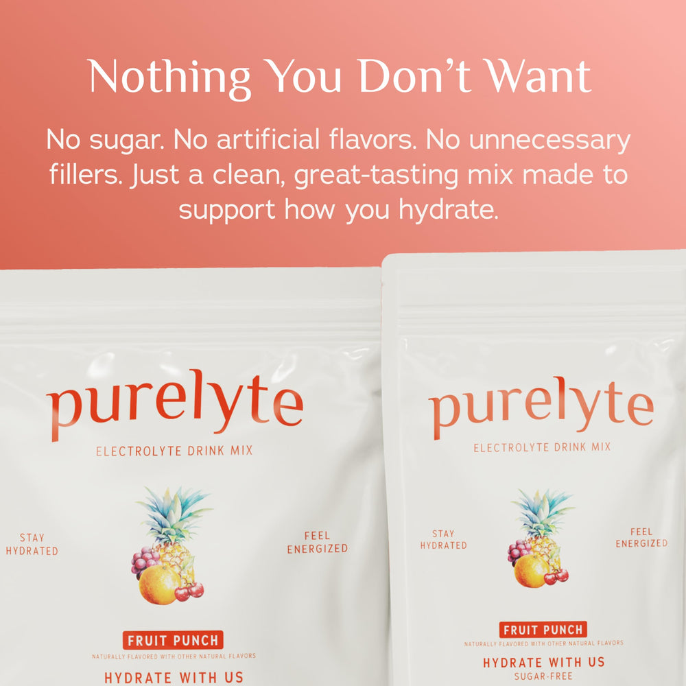 Purelyte packaging front shot highlighting keto vegan gluten-free claim