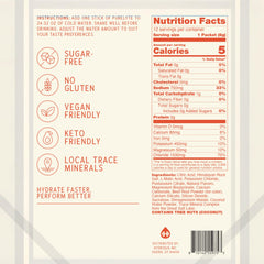 Purelyte strawberry lemonade stick provides refreshing zero-sugar hydration