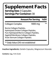 PureNature Plus Collagen Ultra capsules close-up, convenient daily support for nails and joints