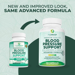 PurePremium Blood Pressure hawthorn berry visual highlights heart-supporting botanicals