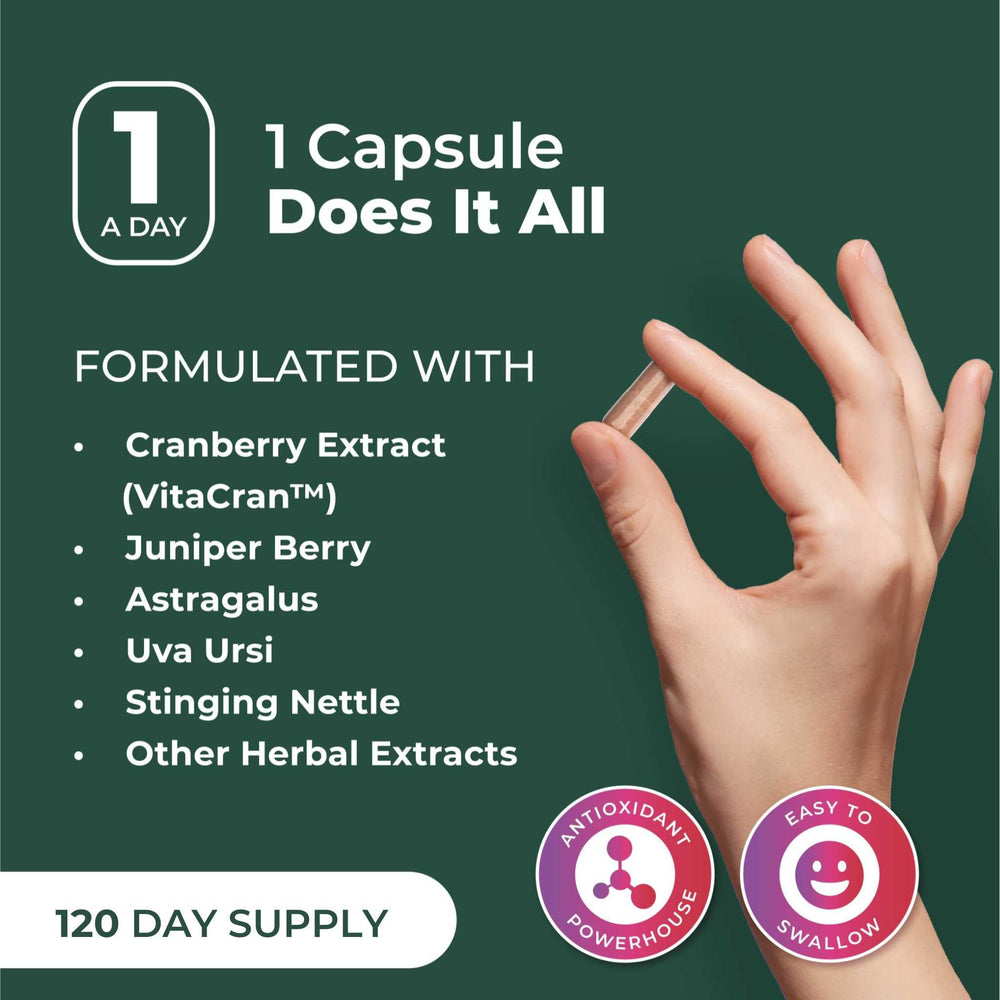 PurePremium nettle leaf extract bottle supports bladder comfort