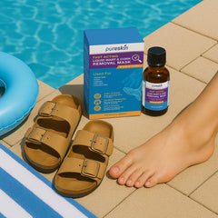 PURESKIN wart remover suitable for hands and feet in daily routines.