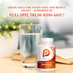 PureWise sleep-support capsule bottle suggests nighttime rest potential.
