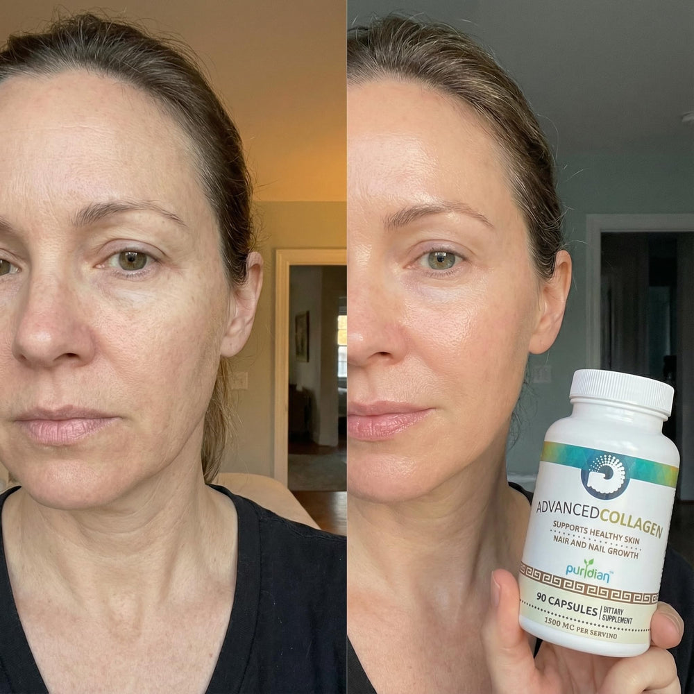 Puridian Collagen Capsules focus on hair and nails for stronger growth