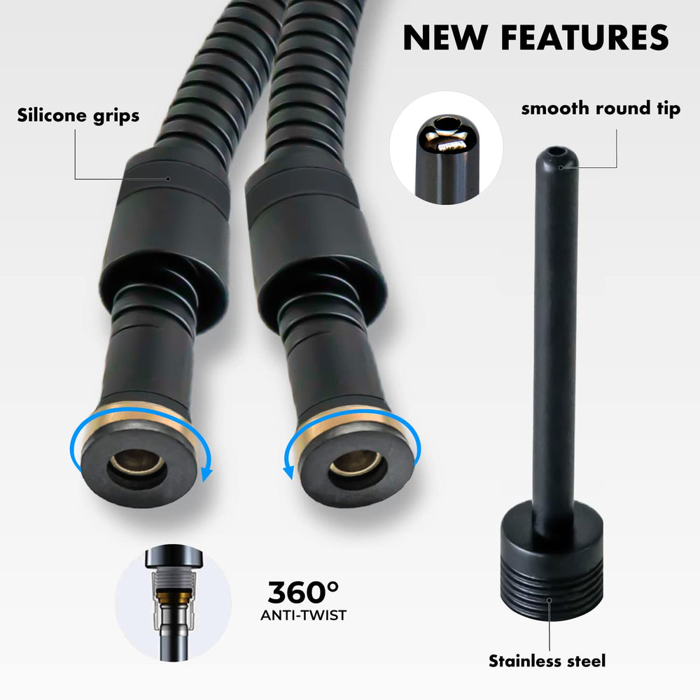 Purifvend narrow nozzle for targeted cleansing with precision.