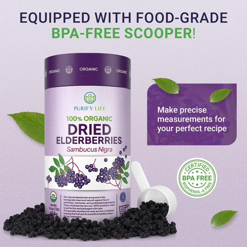Purify Life organic dried berries are non-irradiated