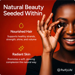 Purify Life gummy close-up emphasizes soft texture and 4,000 mg serving