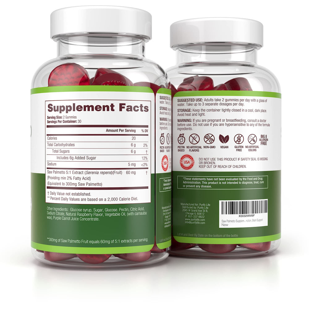 Purify Life freshness-sealed packaging helps maintain quality and flavor.