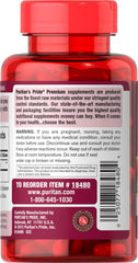 Puritan's Pride Lycopene 40mg rapid-release softgels closeup, easy-to-swallow antioxidant capsules.