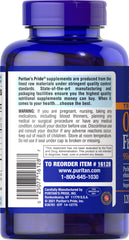 Gluten-free Puritan's Pride Omega-3 bottle with 120 softgels.