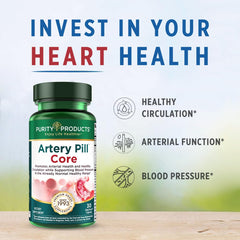 Purity Products Artery Pill Core Organic Blueberries antioxidants