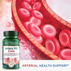 Purity Products Artery Pill Core shelf life information