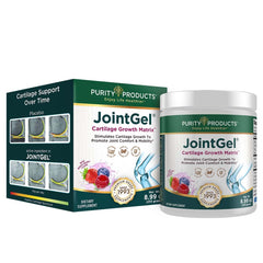 Purity Products JointGel bottle with berry powder supports joint flexibility