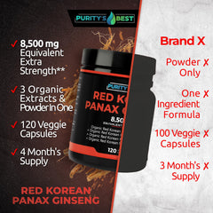 Purity`s Best clean formula ingredients list shows no artificial additives.