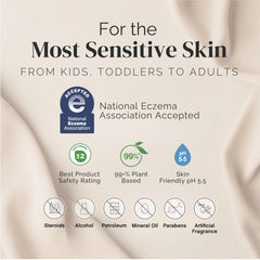 Puriya 5-in-1 eczema cream packaging shot underscores daily-use convenience