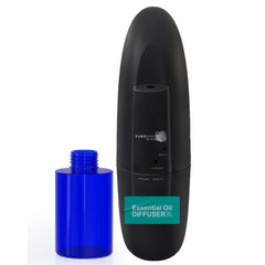 PuroSentido Allegro diffuser in waterless mode for clean, space-wide diffusion.