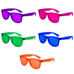 Purple Canyon Color Therapy Glasses color variety showcases multiple options for everyday color moods